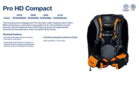 AquaLung Pro HD BCD 浮力补偿器