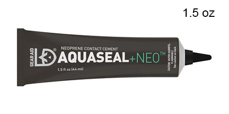 AQUASEAL干式潜水服氯丁橡胶修补胶水 - 1.5 oz