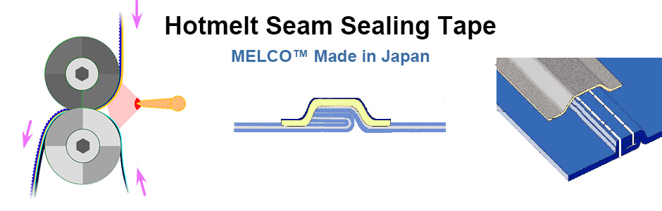 MELCO™ 干式潜水服热熔接缝密封胶带