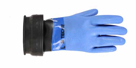 SI-TECH® 干式潜水服干手套系统（适配软环袖口）