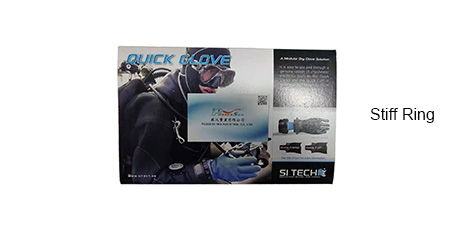 SI-TECH® Quick Glove干式潜水服干手套系统（适配硬环袖口）